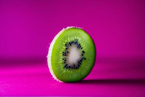 tennis ball slice of kiwi tennis